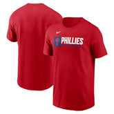 Philadelphia Phillies Nike Team Block T-Shirt - Red T-shirts