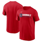 St. Louis Cardinals Nike Team Block T-Shirt - Red T-shirts