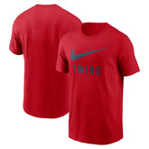 Minnesota Twins Nike Swoosh T-Shirt - Red T-shirts