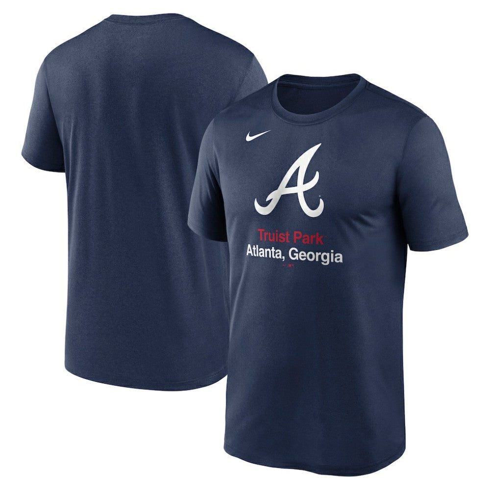 Atlanta Braves Nike Stadium Legend Performance T-Shirt - Navy T-shirts
