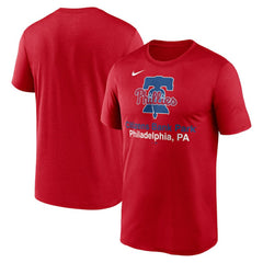 Philadelphia Phillies Nike Stadium Legend Performance T-Shirt - Red T-shirts
