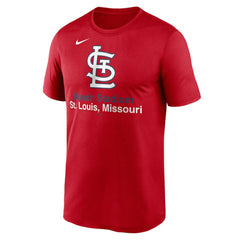 St. Louis Cardinals Nike Stadium Legend Performance T-Shirt - Red T-shirts