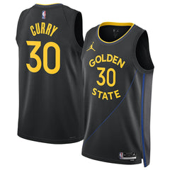 NBA Stephen Curry Golden State Warriors Jordan Brand Unisex 2024/25 Swingman Jersey sale - Statement Editi- Black discount