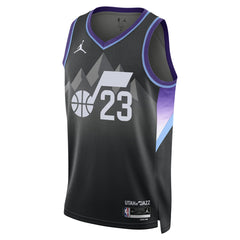 NBA Lauri Markkanen Utah Jazz Jordan Brand Unisex 2024/25 Swingman Jersey - Statement Edition - Black sale