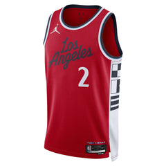 NBA Kawhi Leonard LA Clippers Jordan Brand Unisex 2024/25 Swingman Jersey - Statement Edition - Red outlet