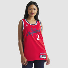 Kawhi Leonard LA Clippers Jordan Brand Unisex 2024/25 Swingman Jersey Statement Edition Red