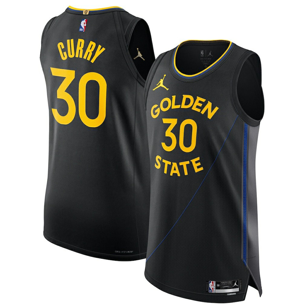 NBA Stephen Curry Golden State Warriors Jordan Brand 2024/25 Authentic Jersey sale - Statement Editi- Black for sale