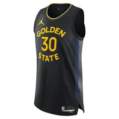 NBA Stephen Curry Golden State Warriors Jordan Brand 2024/25 Authentic Jersey sale - Statement Editi- Black for sale