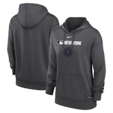 New York Mets Nike Women's City Connect Authentic Collection Therma-FIT Hoodie - Anthracite Hoodies