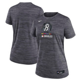 Baltimore Orioles Nike Women's Authentic Collection City Connect Velocity Dri-FIT T-Shirt - Charcoal T-shirts