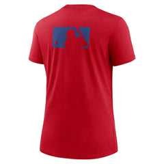Philadelphia Phillies Nike Women's Authentic Collection Early Work Tri-Blend T-Shirt - Red T-shirts