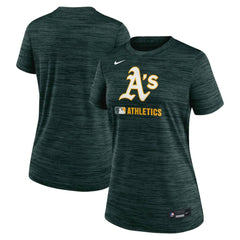 Athletics Nike Women's Authentic Collection Velocity Dri-FIT T-Shirt - Green T-shirts