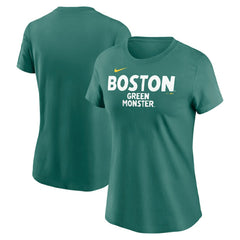 Boston Red Sox Nike Women's 2025 City Connect Wordmark T-Shirt - Green T-shirts
