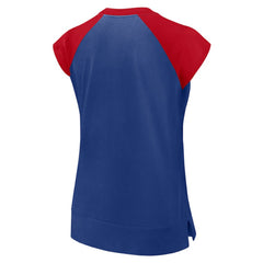 Atlanta Braves Nike Women's Cooperstown Collection Raglan Dri-FIT T-Shirt - Navy/Red T-shirts