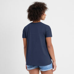 Houston Astros Nike Women's 2025 City Connect Flowy Fashion Tri-Blend Dri-FIT T-Shirt - Navy T-shirts