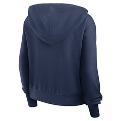 Houston Astros Nike Women's Cropped Chill Full-Zip Hoodie - Navy Hoodies