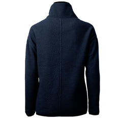 Los Angeles Dodgers Cutter & Buck Women's Cascade Eco Sherpa Fleece Half-Zip Pullover Jacket - Navy Jackets
