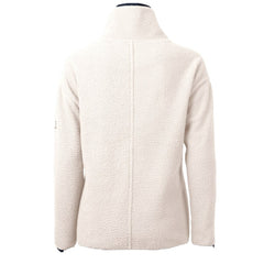Baltimore Orioles Cutter & Buck Women's Cascade Eco Sherpa Fleece Half-Zip Pullover Jacket - Cream Jackets