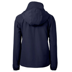 Chicago Cubs Cutter & Buck Women's Cooperstown Collection Charter Eco Recycled Half-Zip Anorak Jacket - Navy Jackets