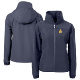 Seattle Mariners Cutter & Buck Women's Charter Eco Recycled Full-Zip Jacket - Navy Jackets