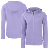 Colorado Rockies Cutter & Buck Women's Daybreak Eco Recycled Full-Zip Hoodie Jacket - Purple Jackets