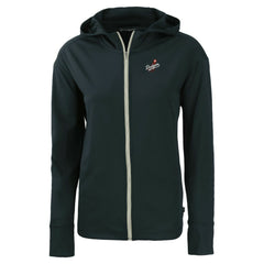 Los Angeles Dodgers Cutter & Buck Women's Daybreak Eco Recycled Full-Zip Hoodie Jacket - Navy Jackets