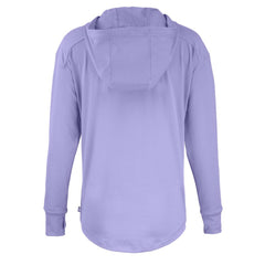 Colorado Rockies Cutter & Buck Women's Daybreak Eco Recycled Half-Zip Hoodie - Purple Hoodies