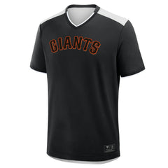 San Francisco Giants Fanatics Walk Off V-Neck T-Shirt - Black T-shirts