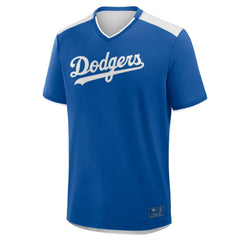 Los Angeles Dodgers Fanatics Walk Off V-Neck T-Shirt - Royal T-shirts