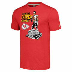 Patrick Mahomes Kansas City Chiefs Homage Unisex Caricature Player Tri-Blend T-Shirt Red