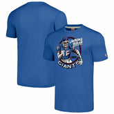 Lawrence Taylor New York Giants Homage Unisex Caricature Retired Player Tri-Blend T-Shirt Royal