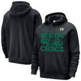 Boston Celtics Courtside Club Pullover Hoodie Black