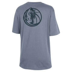 Dallas Mavericks Jordan Brand Women's Courtside Statement Edition Boyfriend T-Shirt Ash