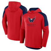 NHL Washington Capitals Fanatics Meta Game Transitional Pullover Hoodie - Red