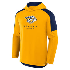 NHL Nashville Predators Fanatics Meta Game Transitional Pullover Hoodie - Gold