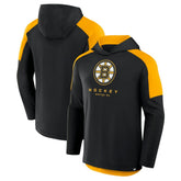 NHL Boston Bruins Fanatics Meta Game Transitional Pullover Hoodie - Black