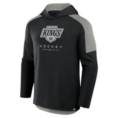 NHL Los Angeles Kings Fanatics Meta Game Transitional Pullover Hoodie - Black