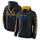 NHL St. Louis Blues Fanatics Big City Legacy Fleece Pullover Hoodie - Black
