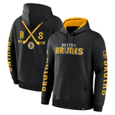 NHL Boston Bruins Fanatics Big City Legacy Fleece Pullover Hoodie - Black