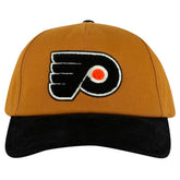 NHL Philadelphia Flyers American Needle Burnett Adjustable Hat - Tan/Black