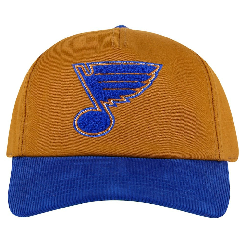 NHL St. Louis Blues American Needle Burnett Adjustable Hat - Tan/Blue
