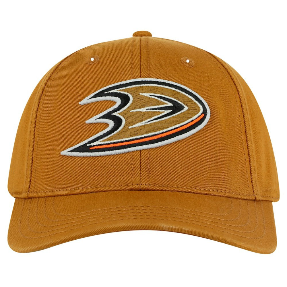 NHL Anaheim Ducks American Needle Hepcat Washed Twill Adjustable Hat - Tan