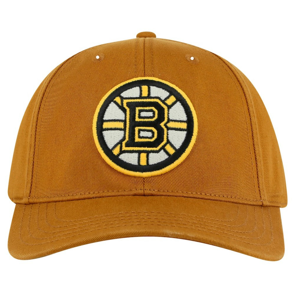 NHL Boston Bruins American Needle Hepcat Washed Twill Adjustable Hat - Tan