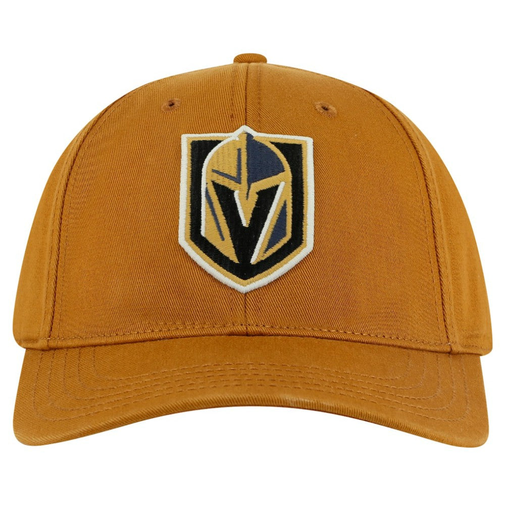 NHL Vegas Golden Knights American Needle Hepcat Washed Twill Adjustable Hat - Tan