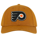 NHL Philadelphia Flyers American Needle Hepcat Washed Twill Adjustable Hat - Tan