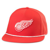 NHL Detroit Red Wings American Needle Buxton Pro Tech Adjustable Hat - Red