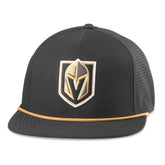 NHL Vegas Golden Knights American Needle Buxton Pro Tech Adjustable Hat - Black