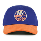 NHL New York Islanders American Needle Burnett Adjustable Hat - Royal/Orange