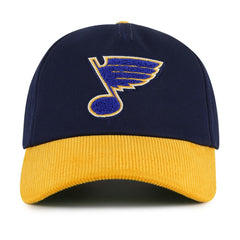 NHL St. Louis Blues American Needle Burnett Adjustable Hat - Navy/Gold