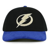 NHL Tampa Bay Lightning American Needle Burnett Adjustable Hat - Black/Blue